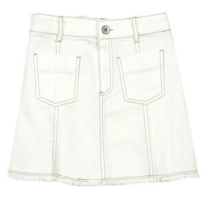 NWT Mayoral white denim skirt for girls size 10
